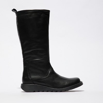 Botas Hasta La Rodilla Fly London Seme828fly Mujer Negras Negras | 6491-XAJOT