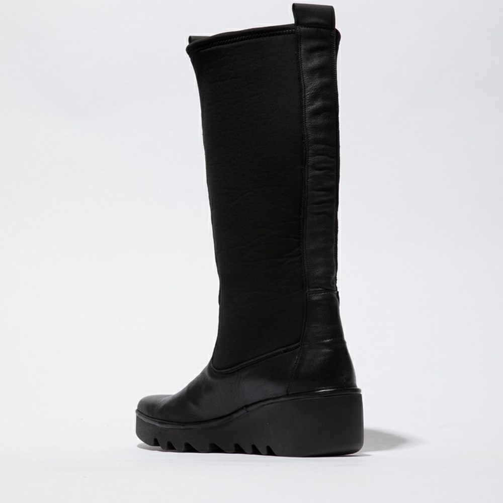Botas Hasta La Rodilla Fly London Blye332fly Mujer Negras | 1936-CVGLX