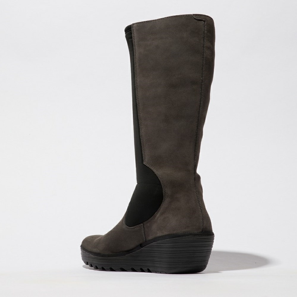 Botas Hasta La Rodilla Fly London Yoja401fly Mujer Marrones | 0315-NOZDV