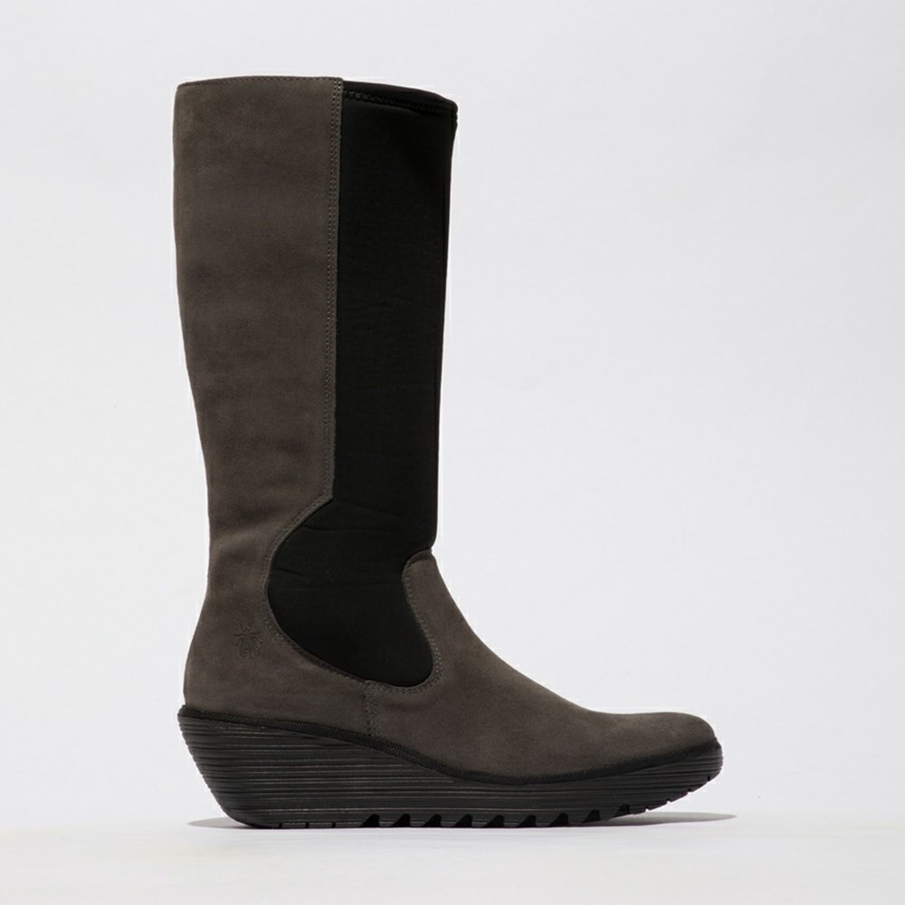 Botas Hasta La Rodilla Fly London Yoja401fly Mujer Marrones | 0315-NOZDV