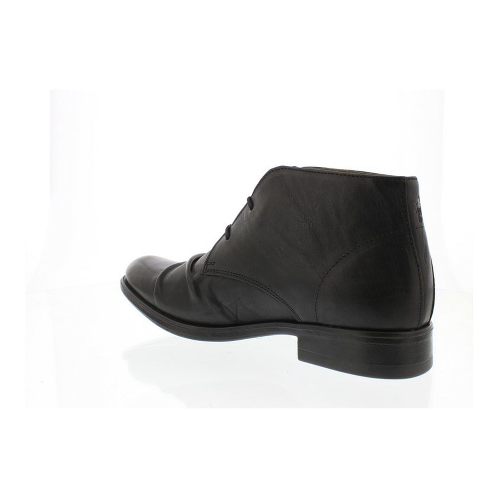 Botas con Cordones Fly London Muro577fly Hombre Negras | 6712-GUHAO