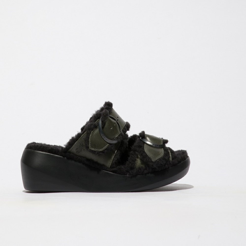 Sandalias Fly London Buga902fly Mujer Marrones | 2904-LCMUH