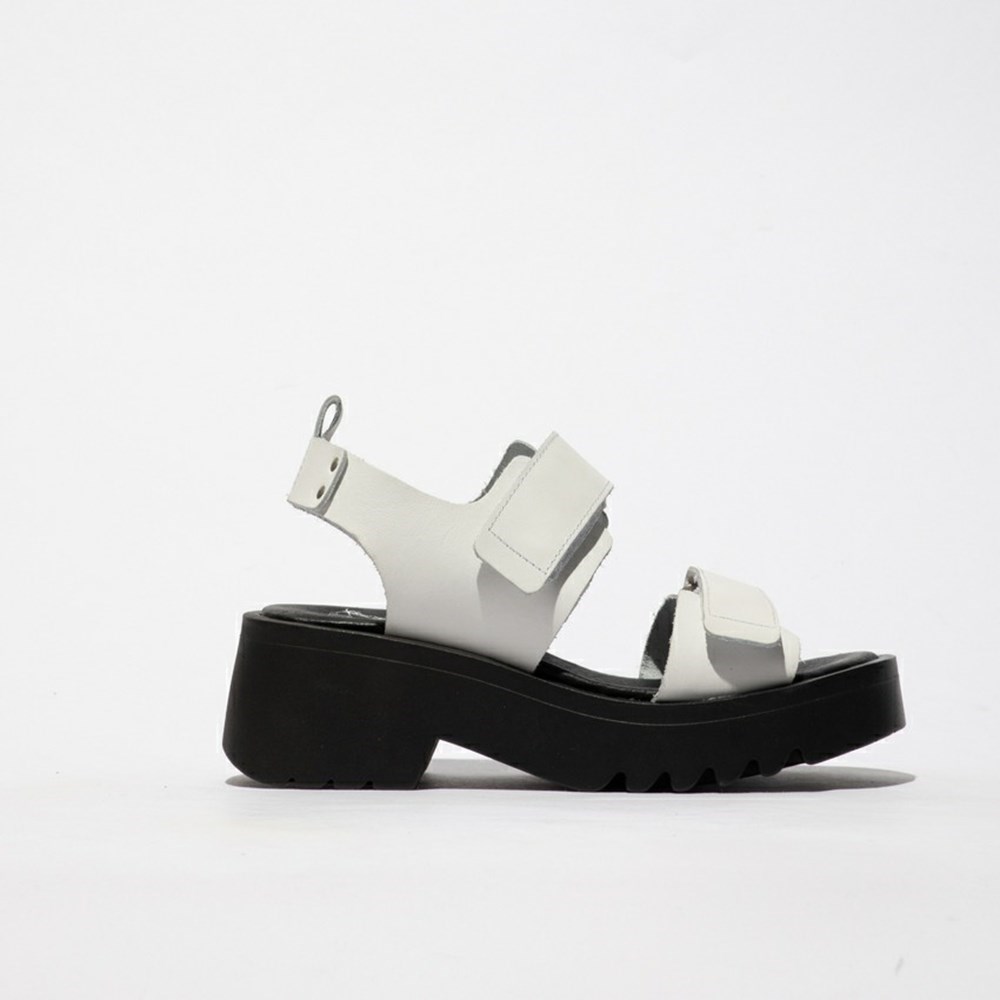 Sandalias Fly London Meka857fly Mujer Marrones | 9802-KOVLI