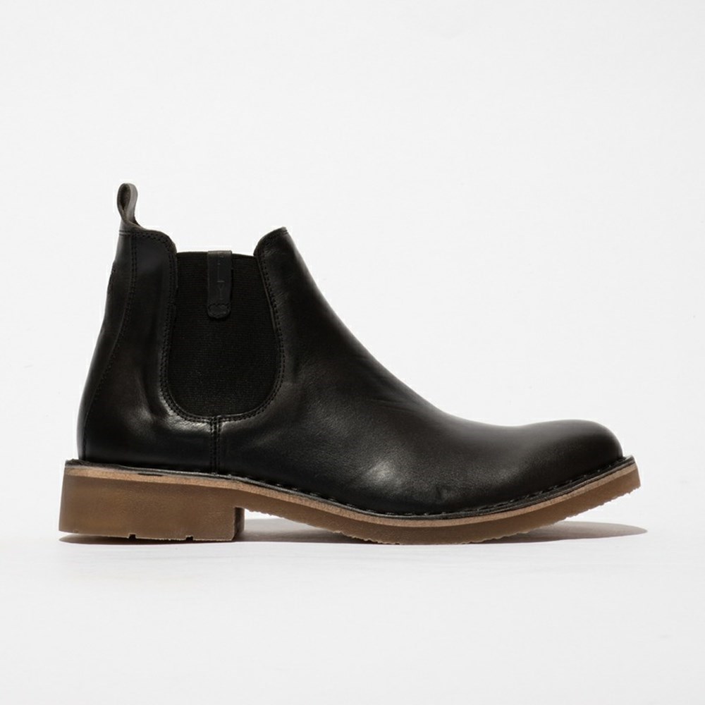 Zapatos Casuales Fly London Roni040fly Hombre Gris Oscuro | 7306-CLKHO